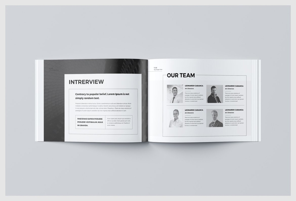 Business Brochure Print Template